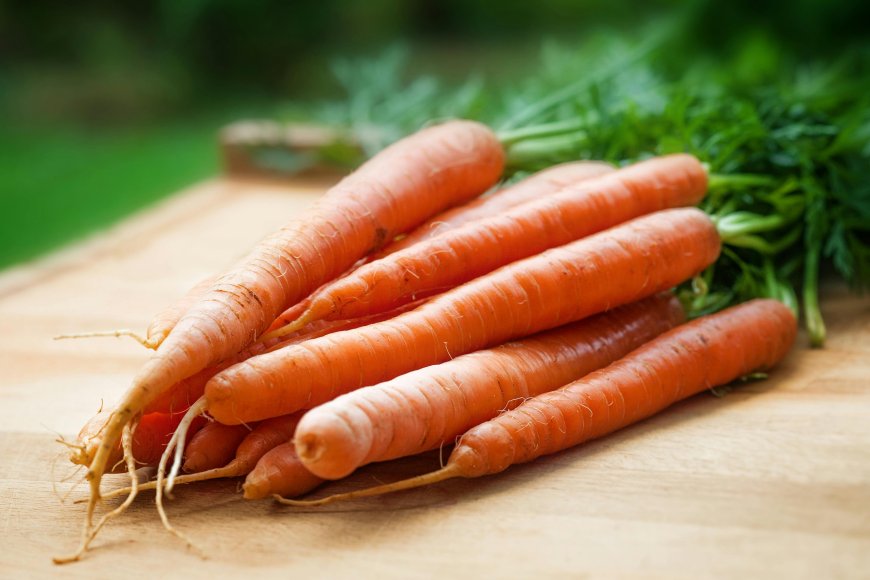 Carrots: Beta-Carotene Boost